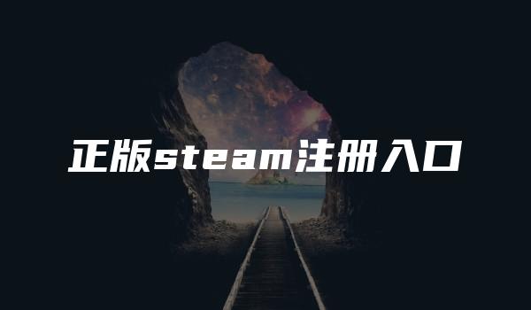 正版steam注册入口