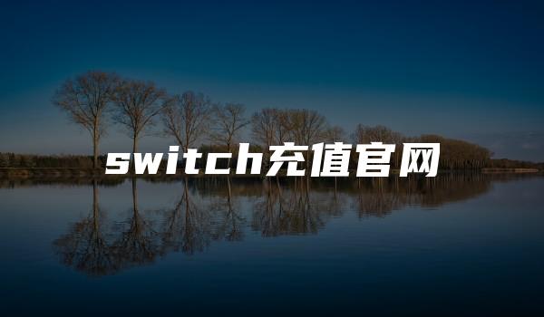 switch充值官网